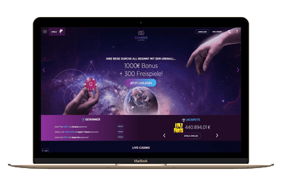 Genesis Casino Screenshot